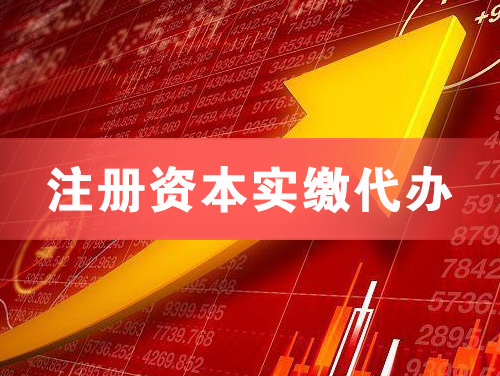 天长注册资本实缴代办